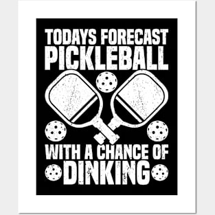 Pickleball Forecast Posters and Art